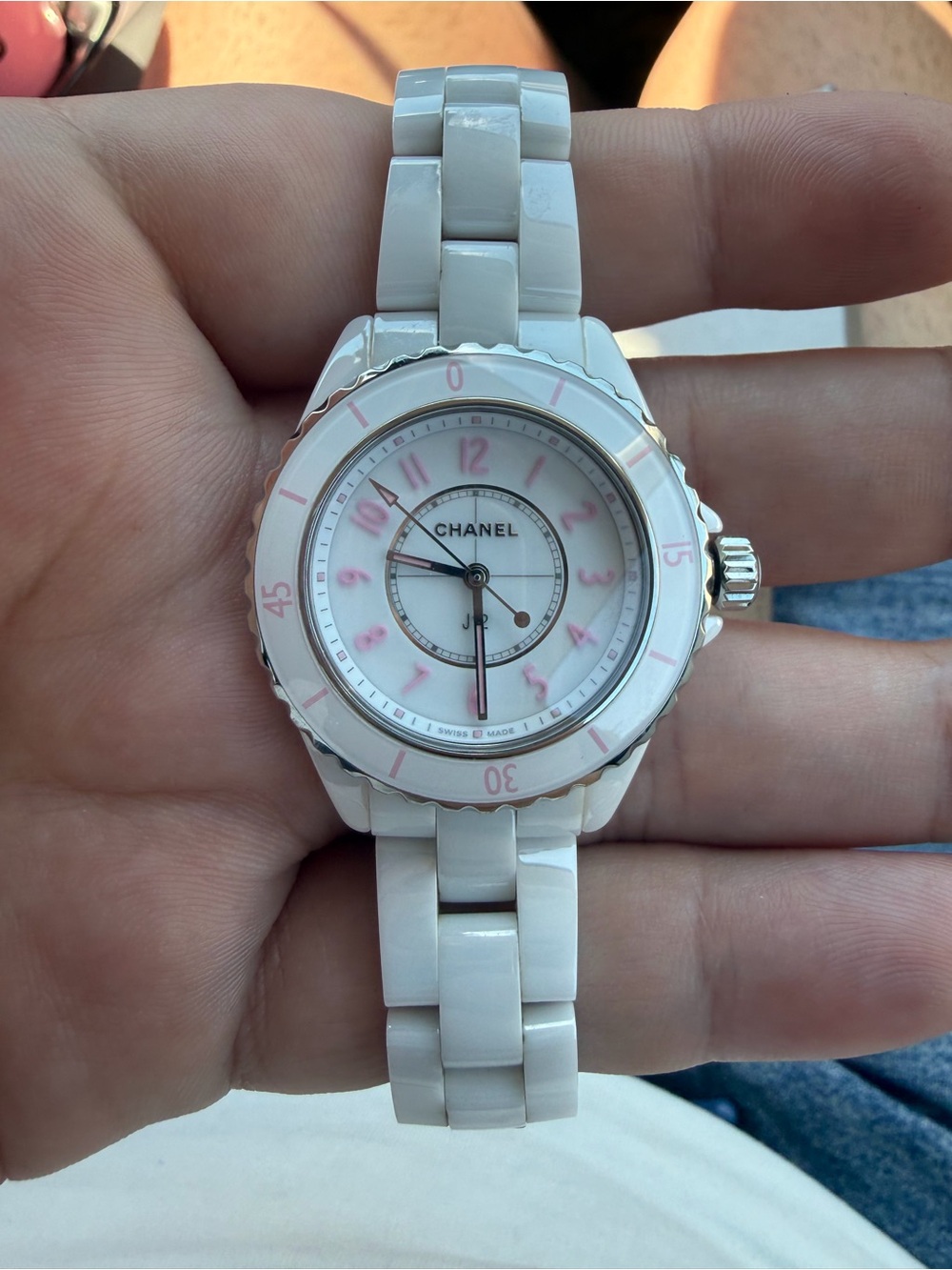 CHANEL J12 quartz ceramic watch